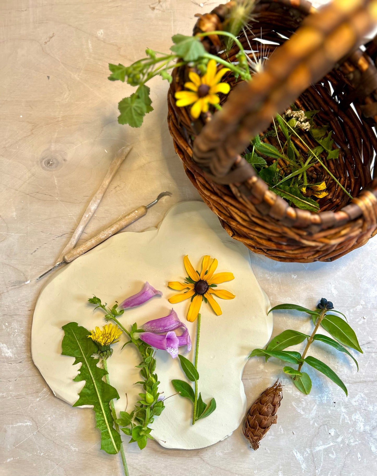 Private Party: Plaster Cast Flowers